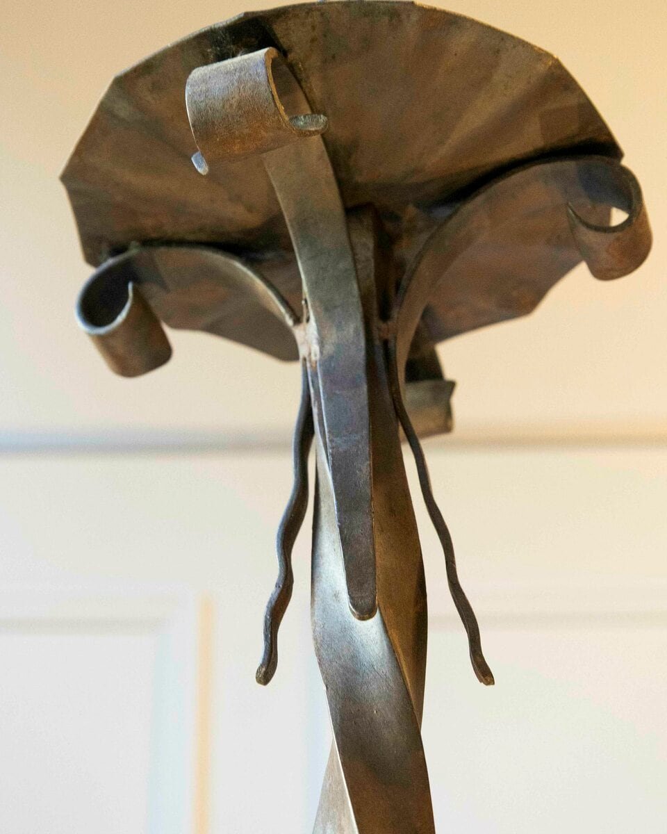 Napoléon III 1870s Six-Light Chandelier with Scrolling and Twisted Accents - JAA