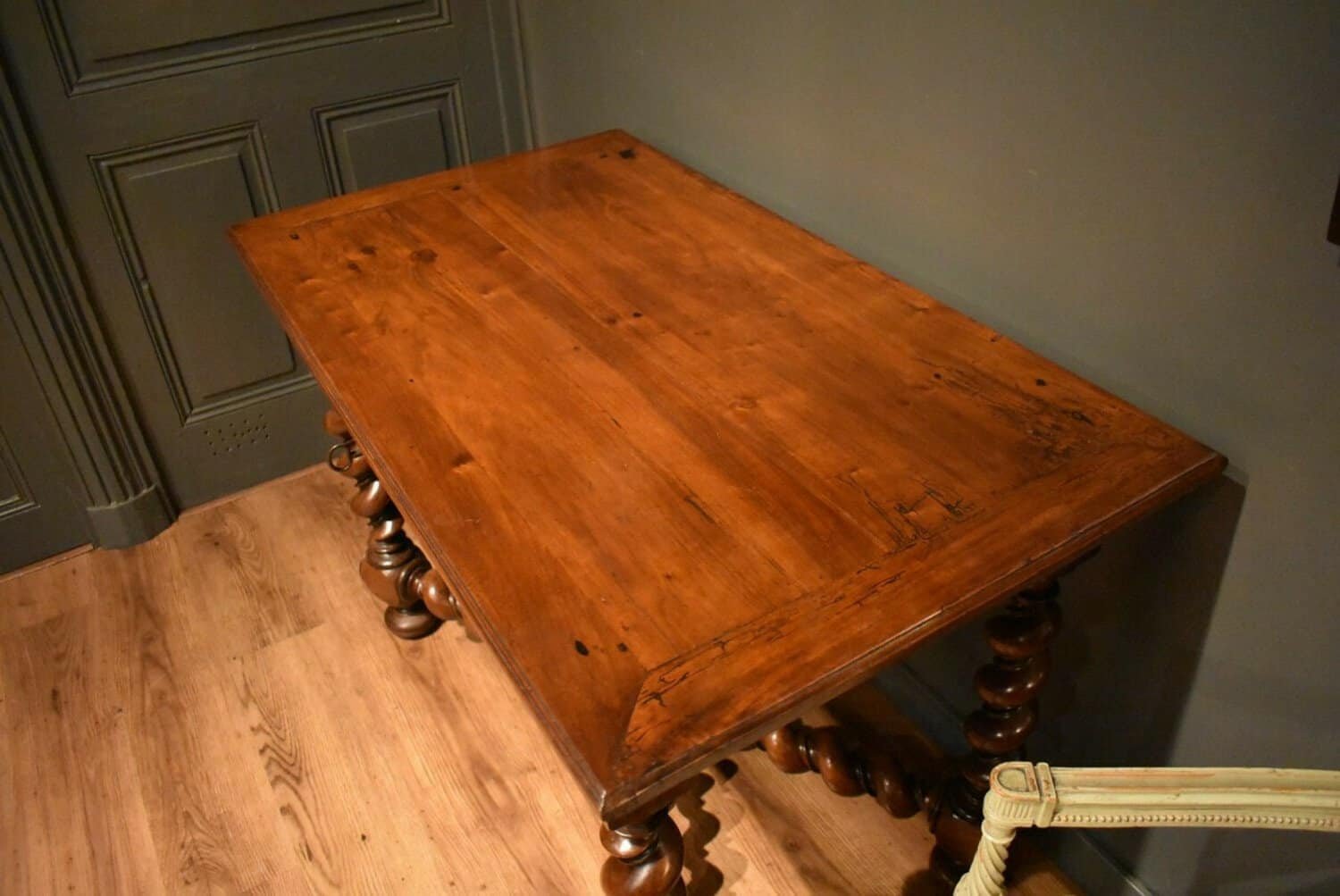 Louis XIII Style Walnut Table - JAA