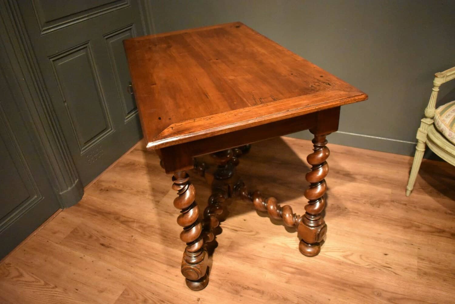 Louis XIII Style Walnut Table - JAA