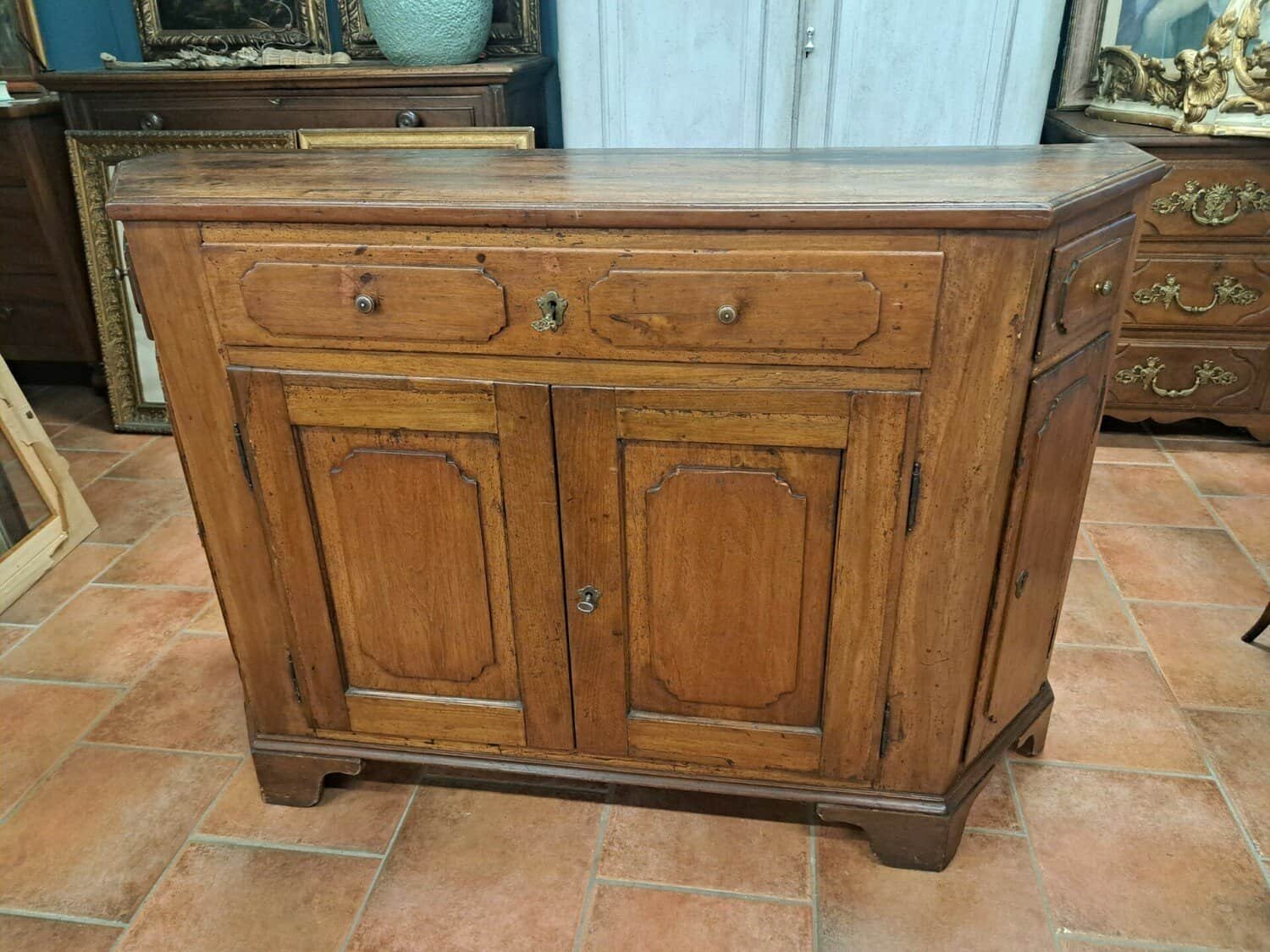 19th Century Italian Carved Sideboard — Tuscan Dining Room Statement - JAA