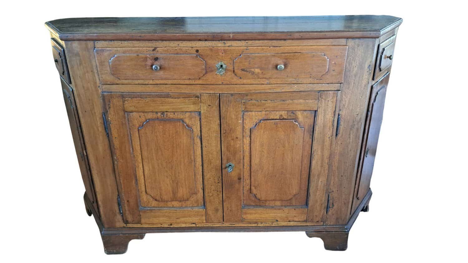 19th Century Italian Carved Sideboard — Tuscan Dining Room Statement
