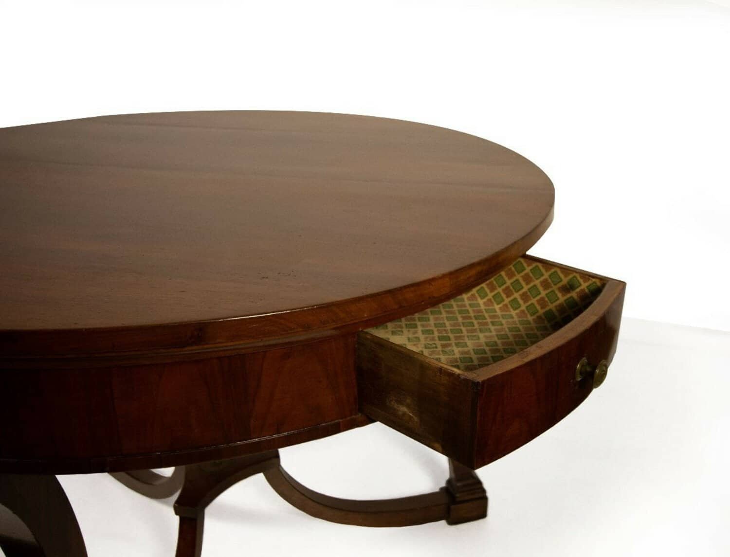 Walnut Veneered Table, 19th Century - JAA