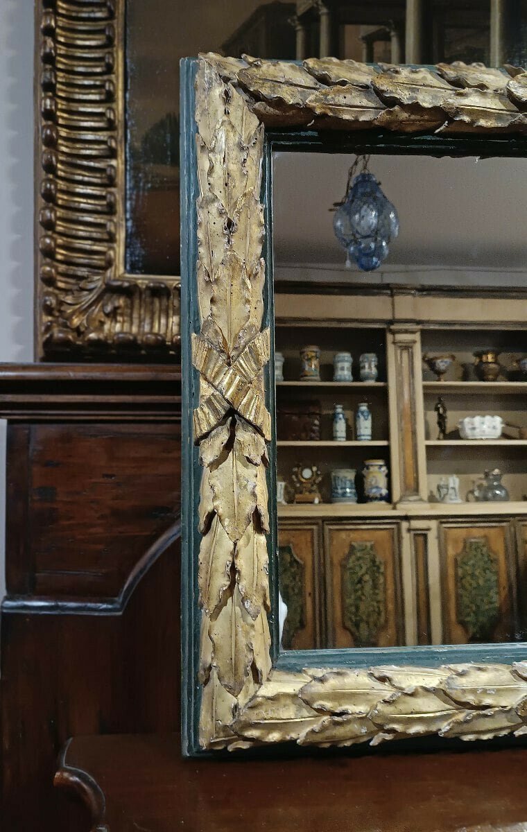 Second Half Of The 18th Century Neoclassical Rectangular Mirror - JAA