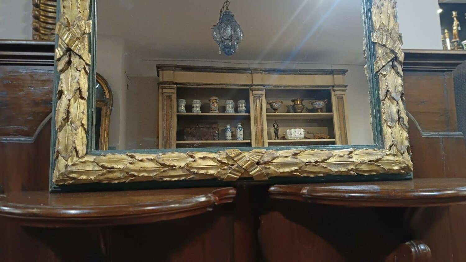 Second Half Of The 18th Century Neoclassical Rectangular Mirror - JAA