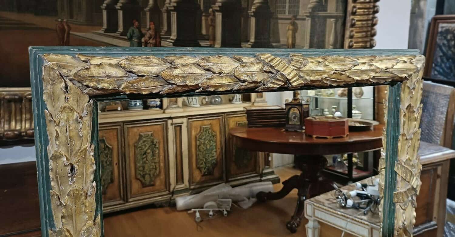 Second Half Of The 18th Century Neoclassical Rectangular Mirror - JAA