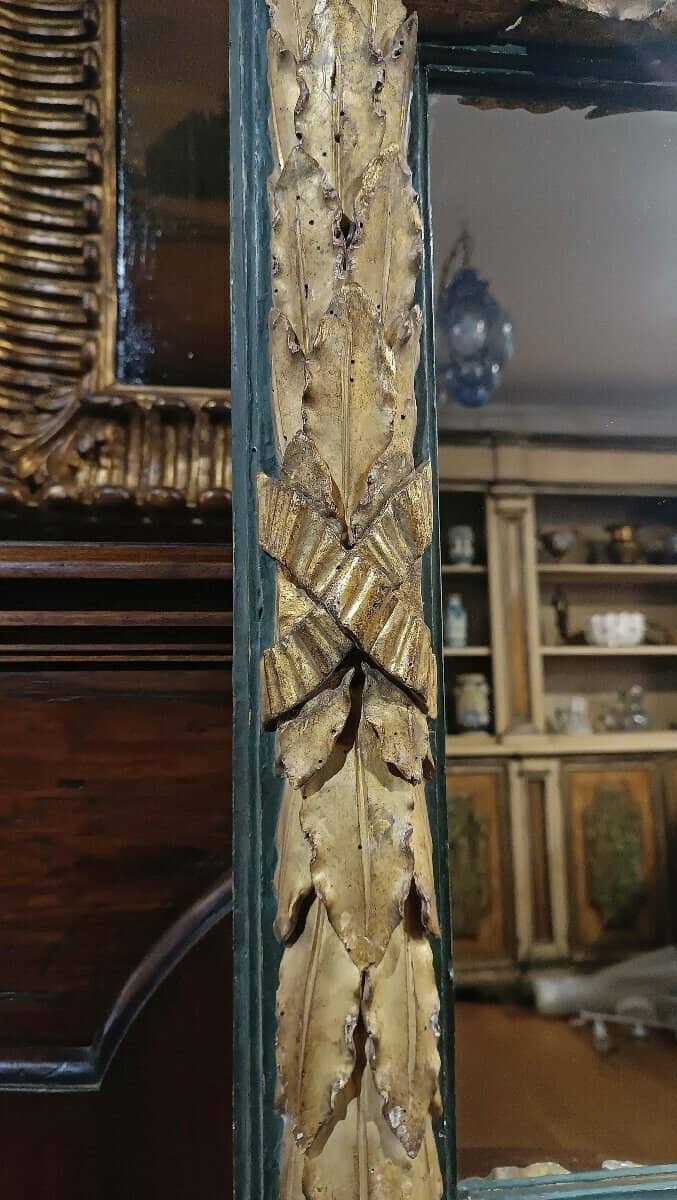 Second Half Of The 18th Century Neoclassical Rectangular Mirror - JAA