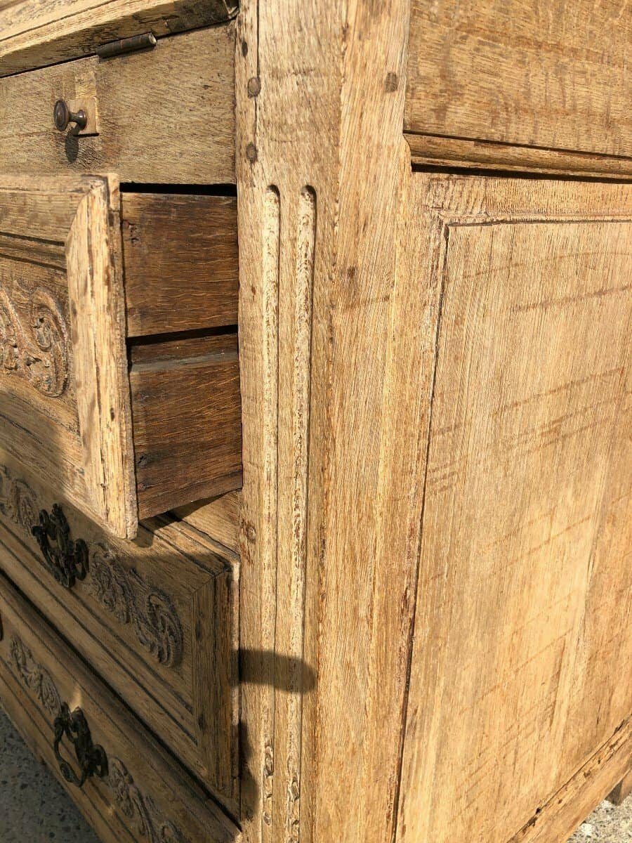 Italian 19th Century Walnut Church Kneeler - JAA