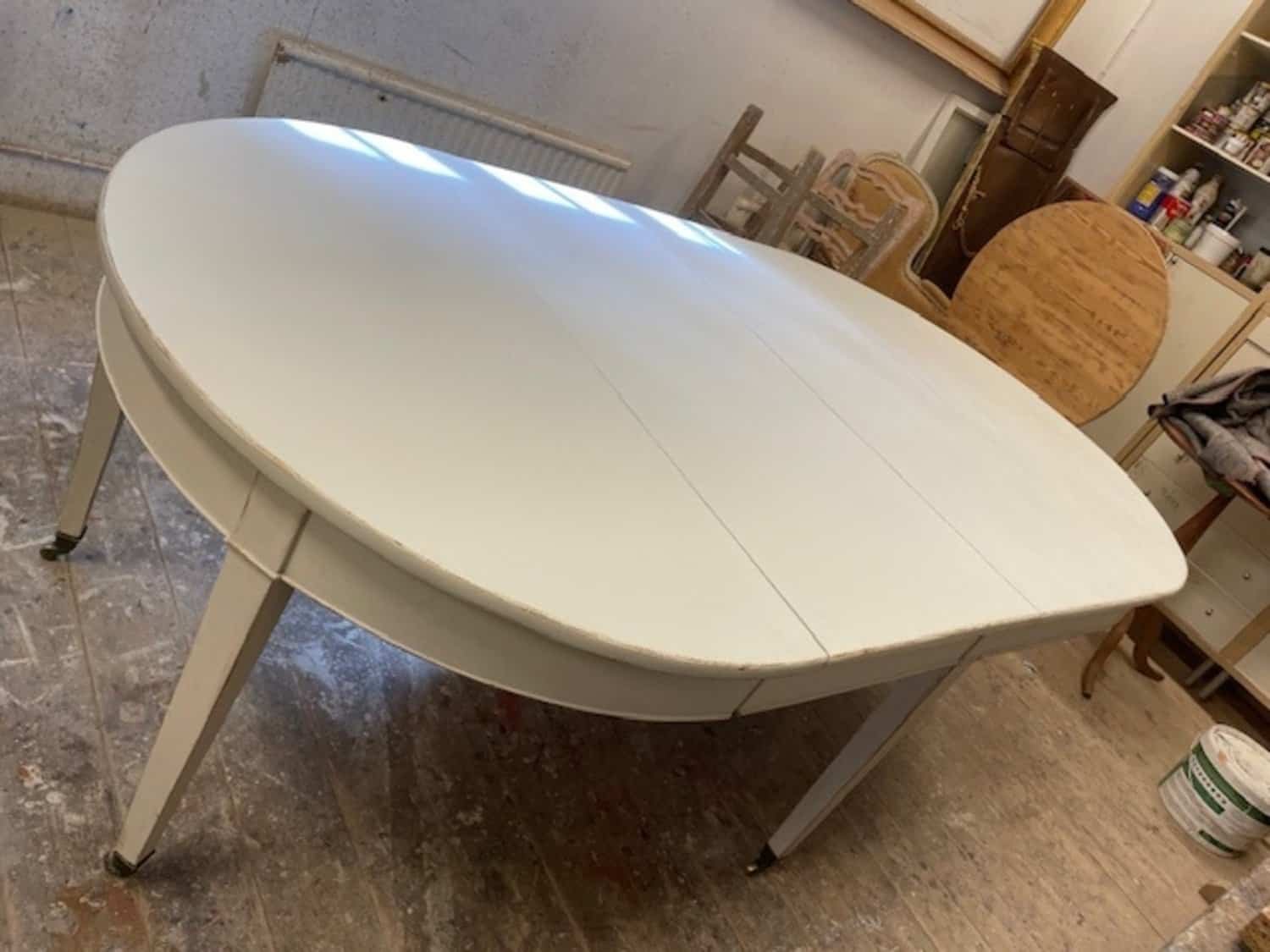 Swedish Early 19th Century Gustavian Extension Table with Two Leaves, c.1800 - JAA