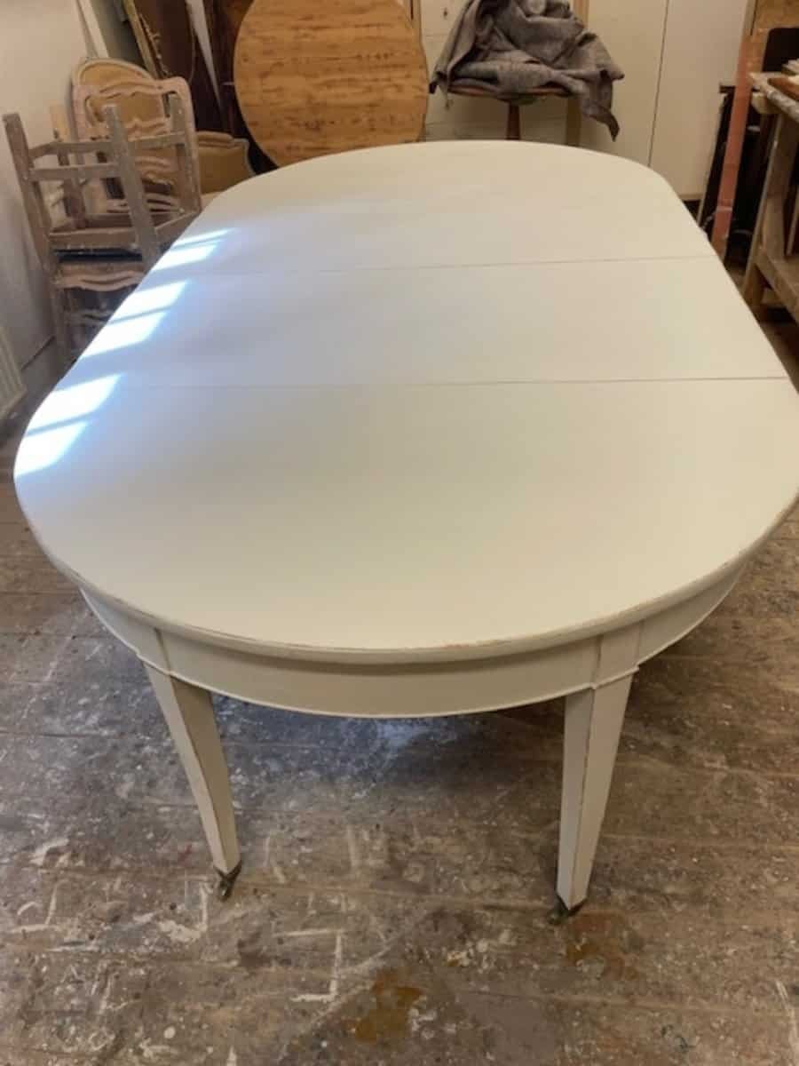 Swedish Early 19th Century Gustavian Extension Table with Two Leaves, c.1800 - JAA