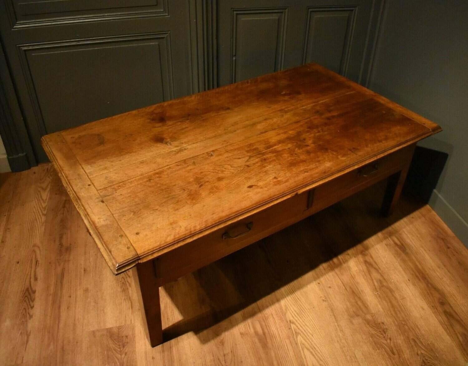 Large Walnut Coffee Table - JAA