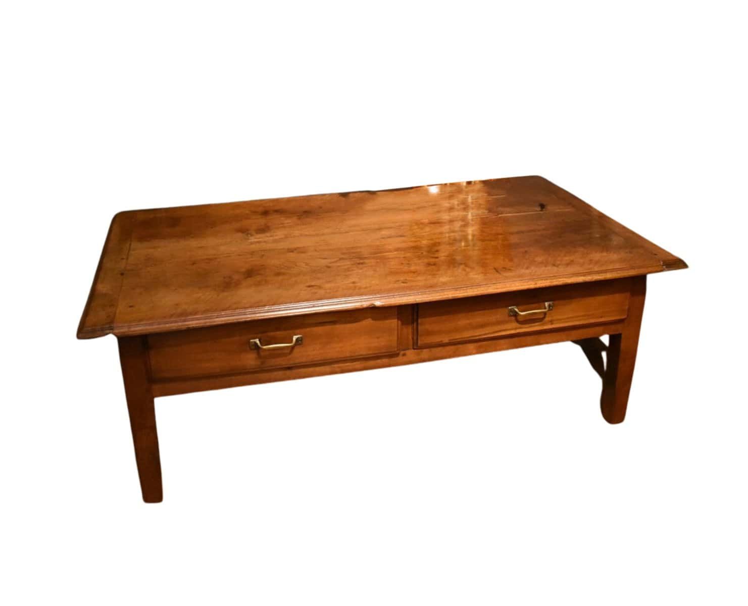 Large Walnut Coffee Table