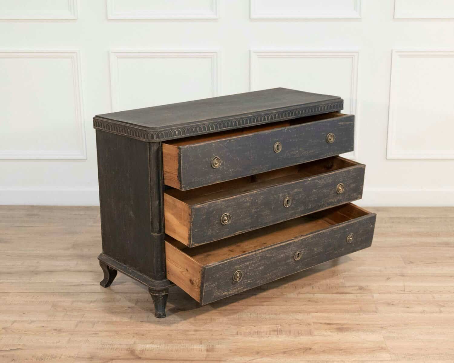 ON HOLD - 19th Century Swedish Gustavian Style Chest of Drawers - JAA