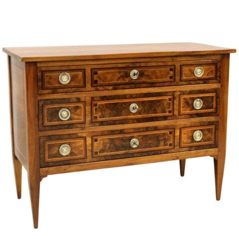 ON HOLD - Louis XVI Chest of Drawers in Walnut