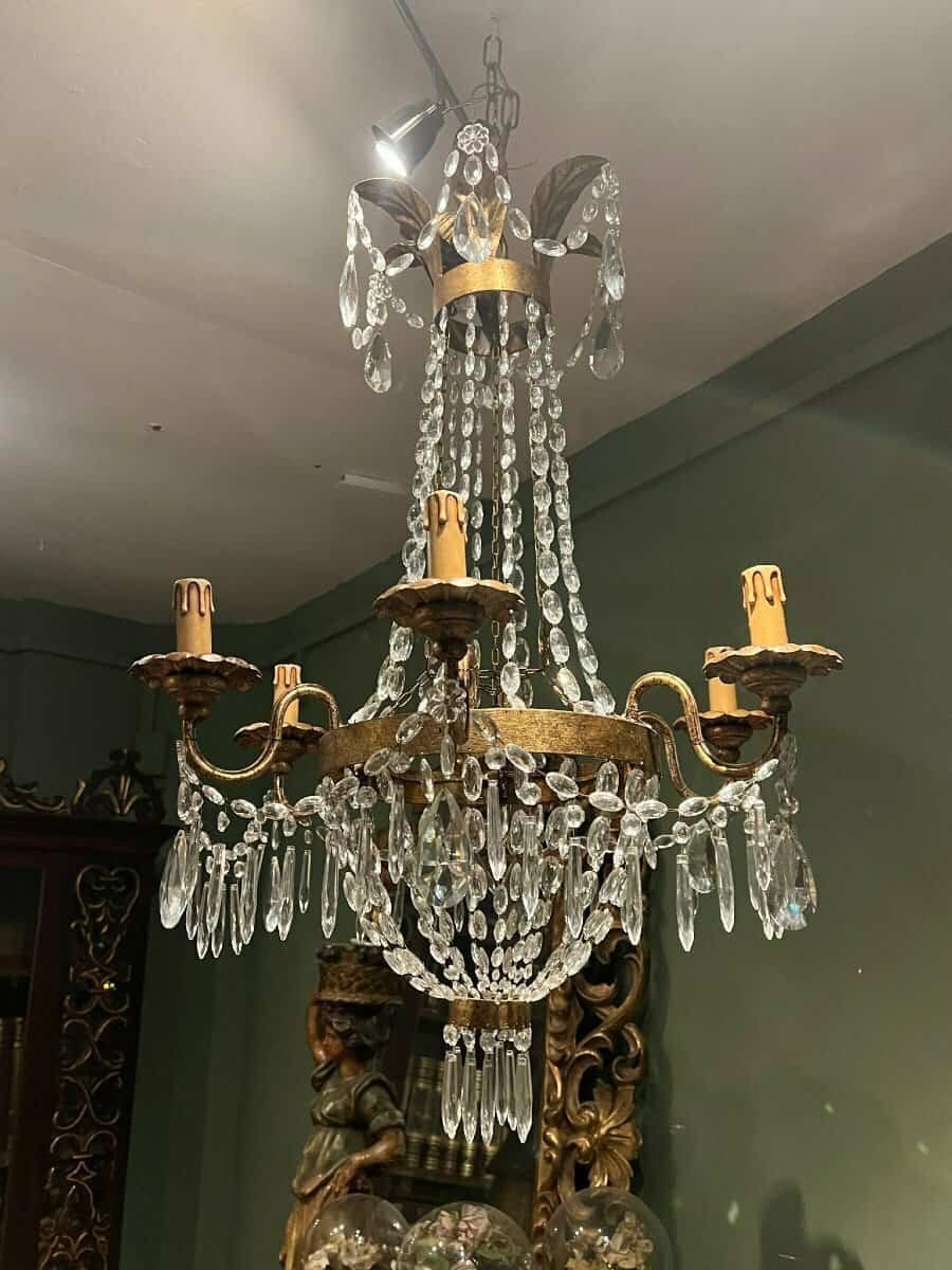 20th Century Six-light Chandelier - JAA