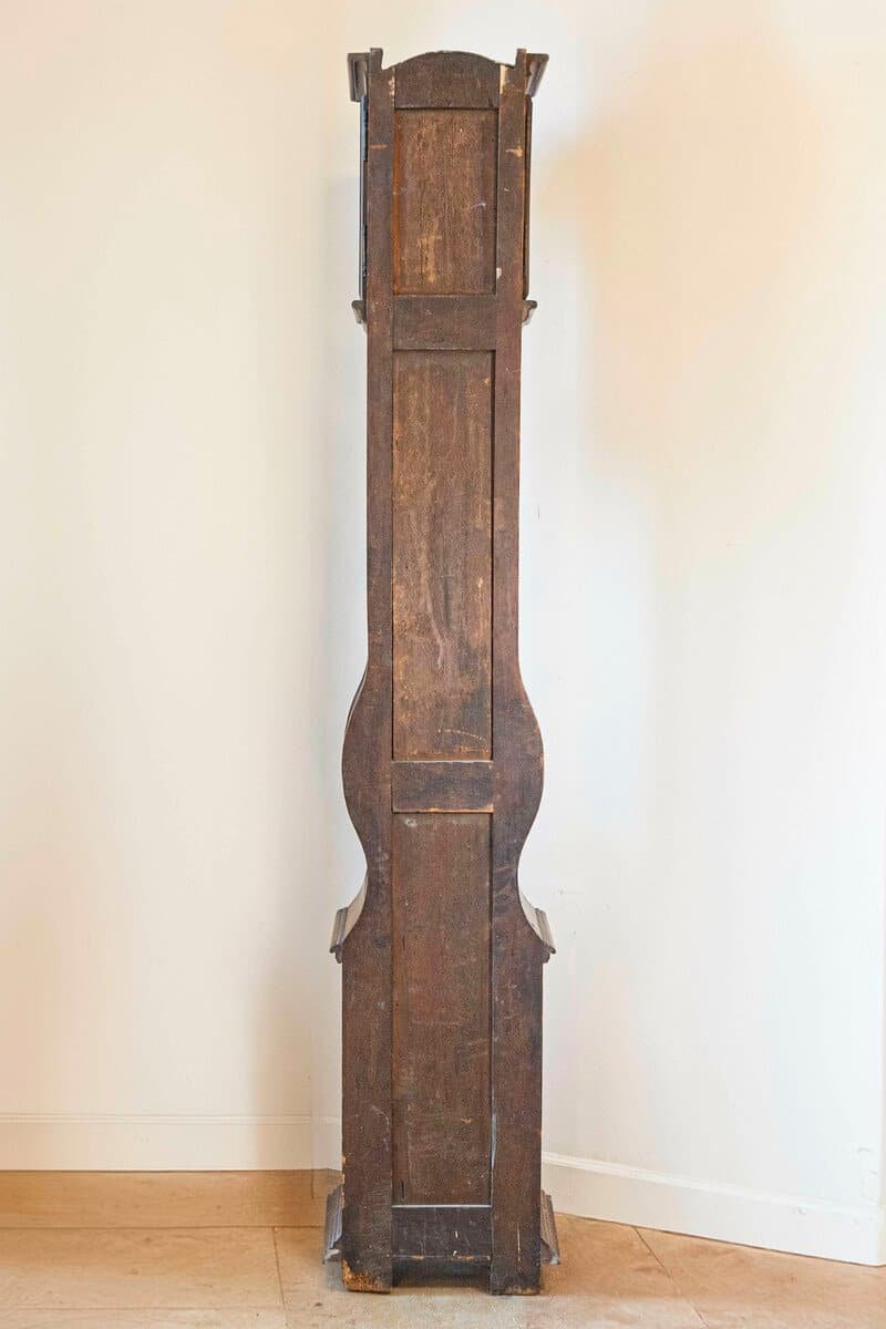 French Louis XV Period Walnut Longcase Clock from the Rhône Valley, circa 1760 - JAA