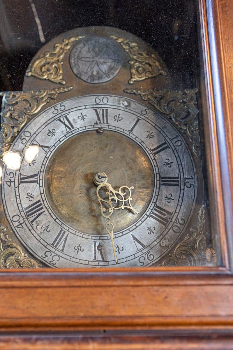 French Louis XV Period Walnut Longcase Clock from the Rhône Valley, circa 1760 - JAA