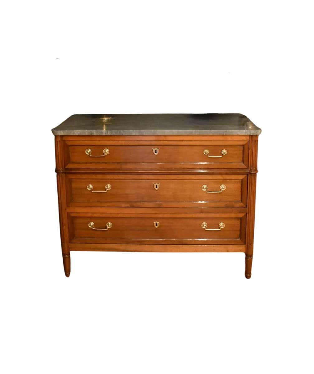 Louis XVI Walnut Chest Of Drawers