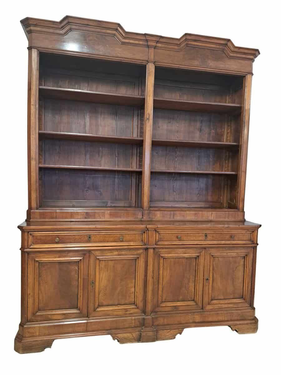 Italian 19th Century Bookcase