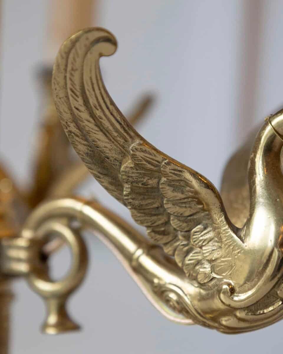 20th Century French Tole Lamp Circa 1900 - JAA