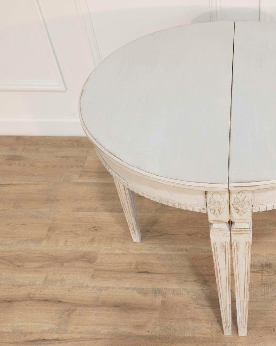 Swedish Demi Lune Console Circa 1880 - JAA