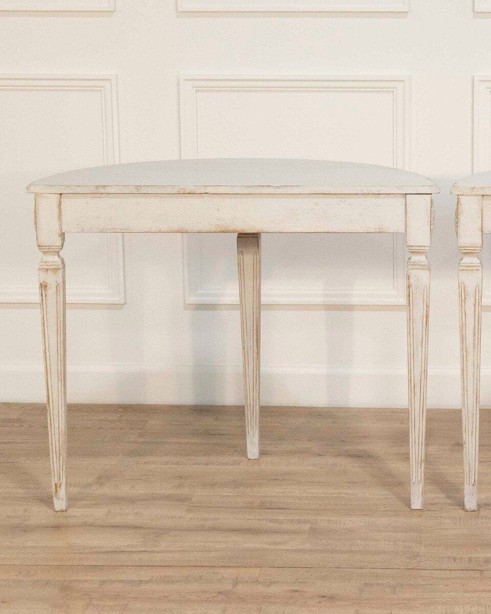 Swedish Demi Lune Console Circa 1880 - JAA