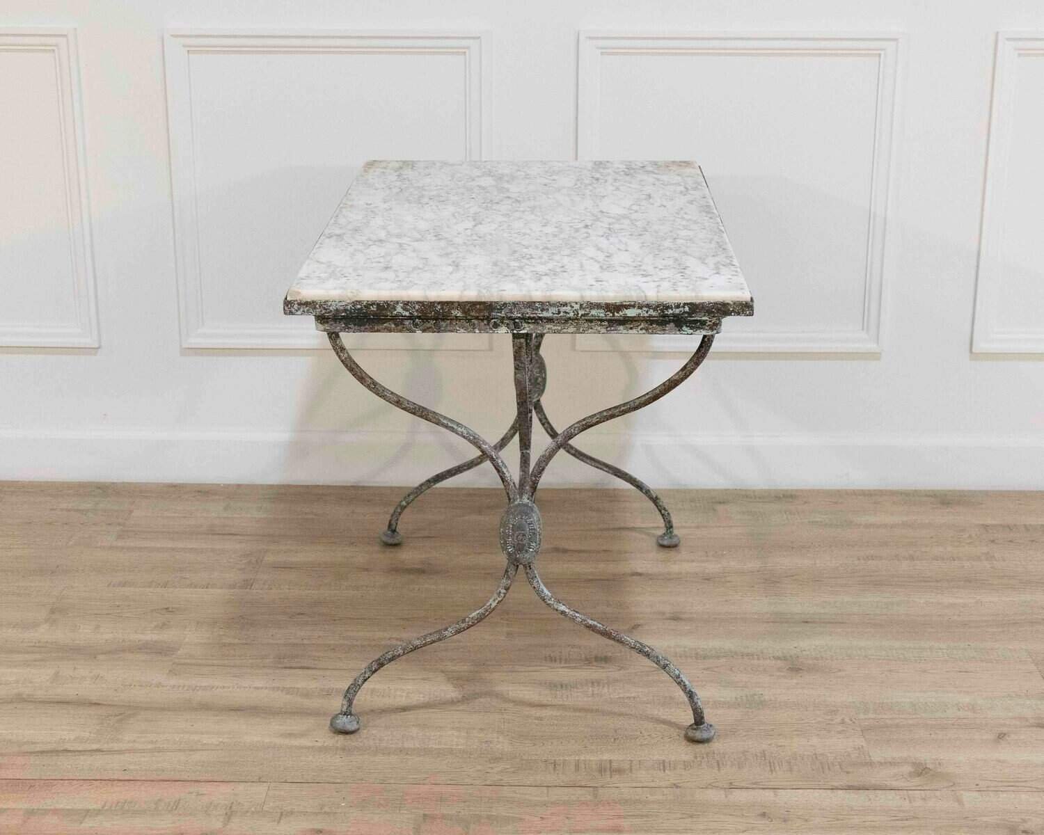 19th century wrought iron table - JAA