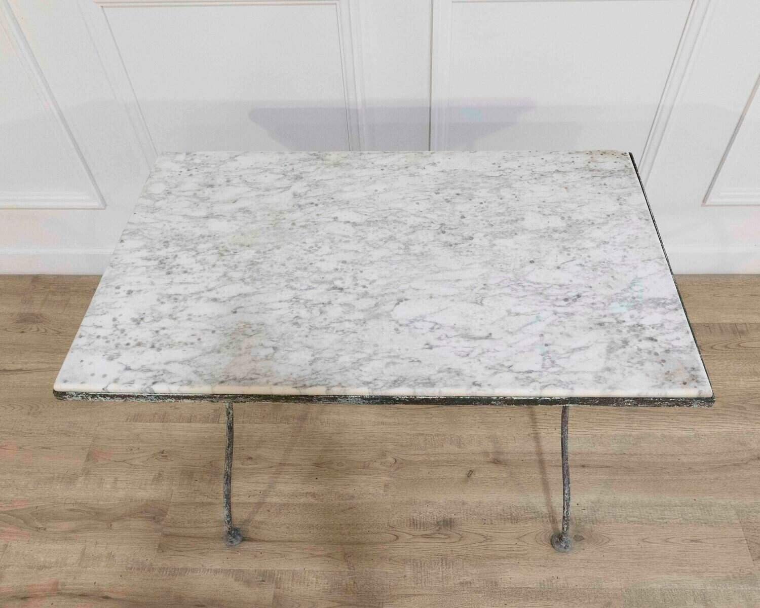 19th century wrought iron table - JAA