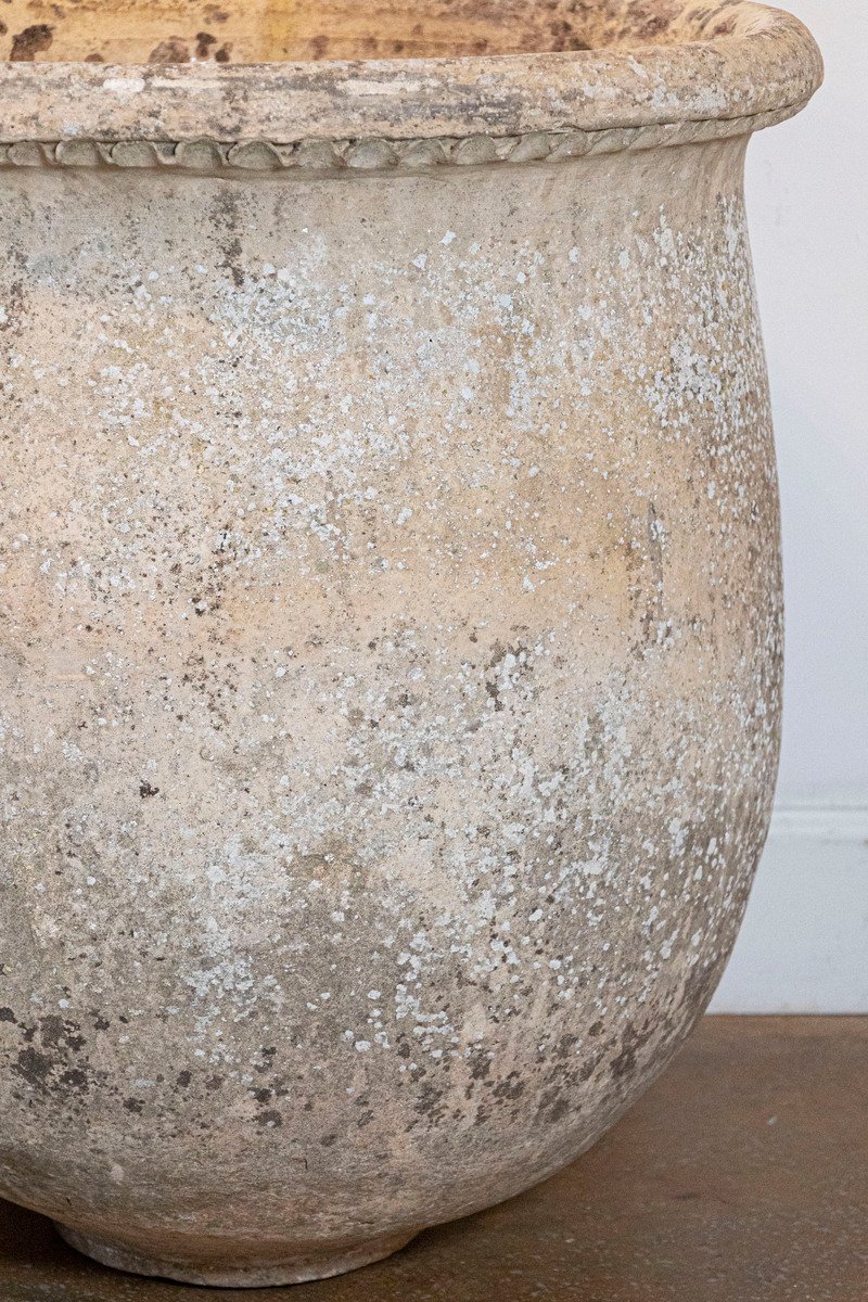 French 19th Century Biot Olive Jar - JAA