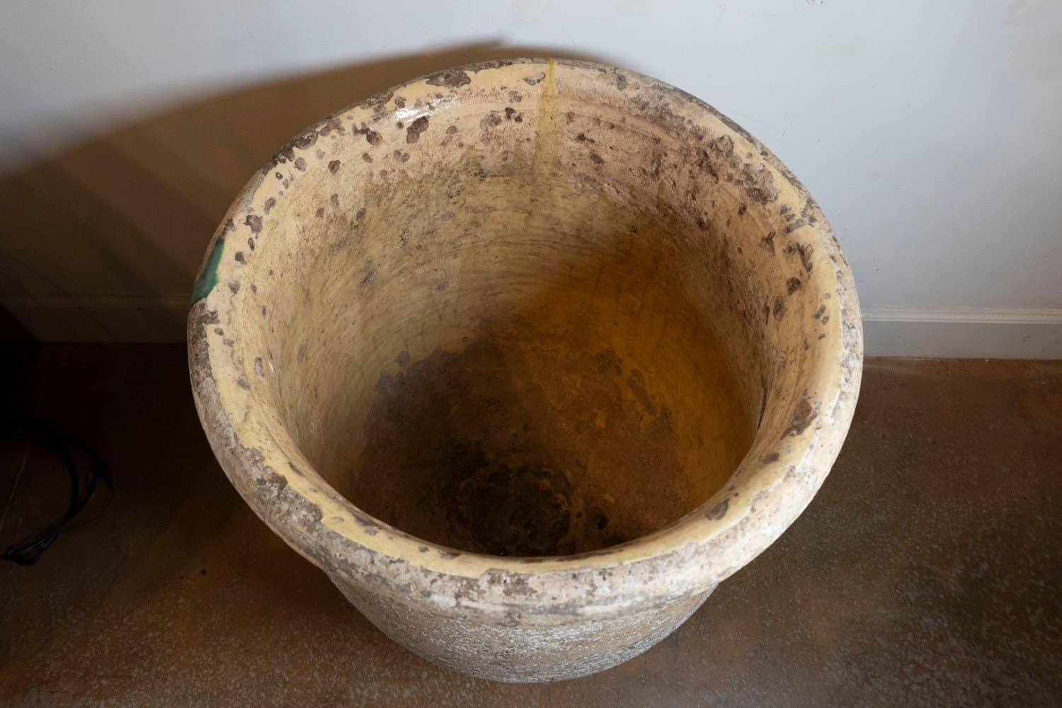 French 19th Century Biot Olive Jar - JAA