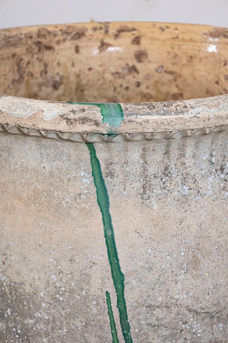 French 19th Century Biot Olive Jar - JAA