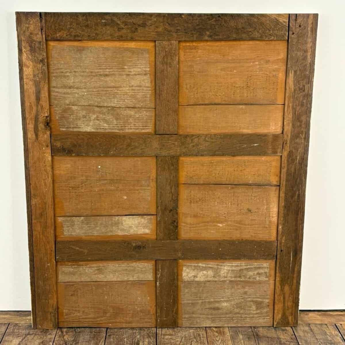 Danish 18th Century Louis XVI Wood Panel Mirror - JAA