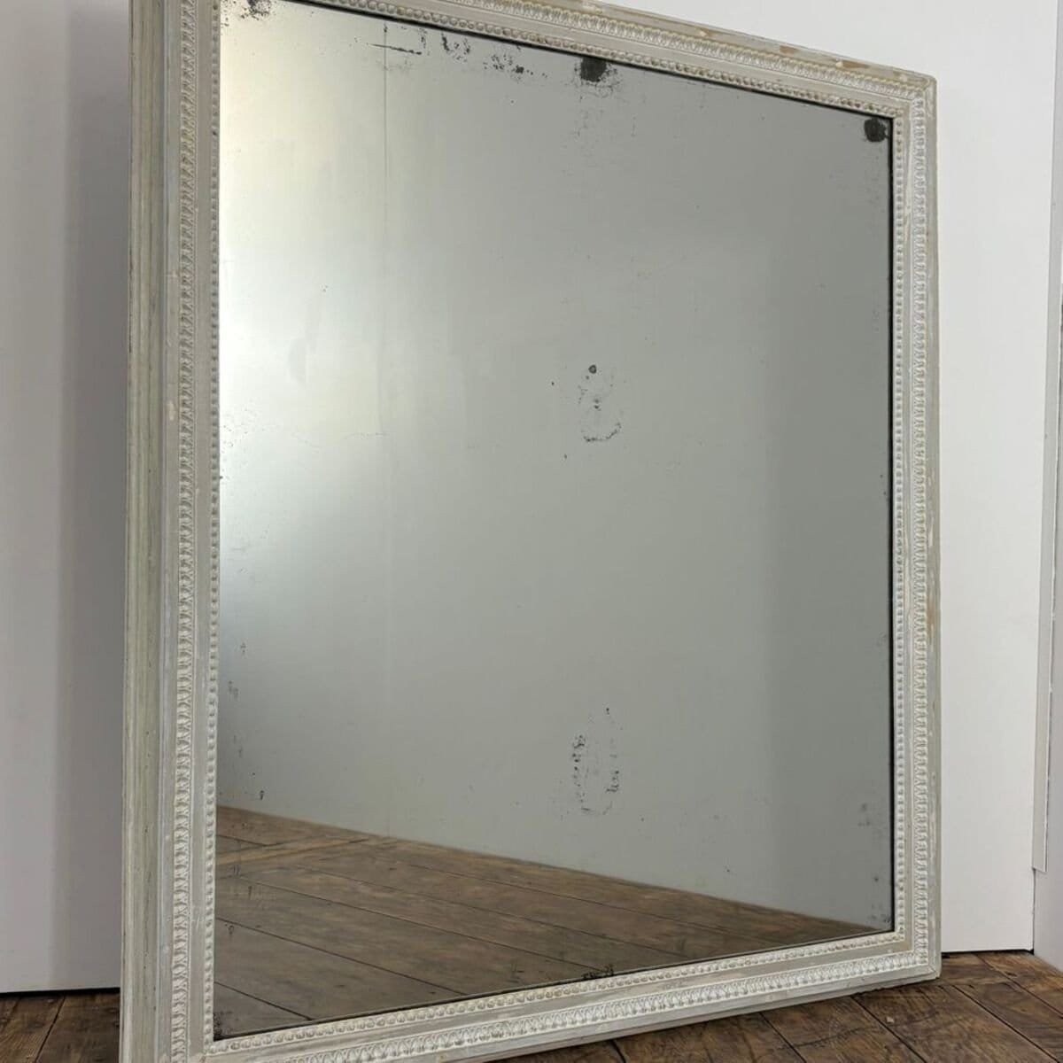Danish 18th Century Louis XVI Wood Panel Mirror - JAA