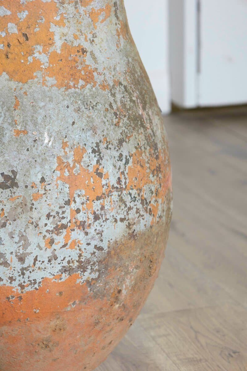 French 19th Century Pair of Cast Iron Jars - JAA