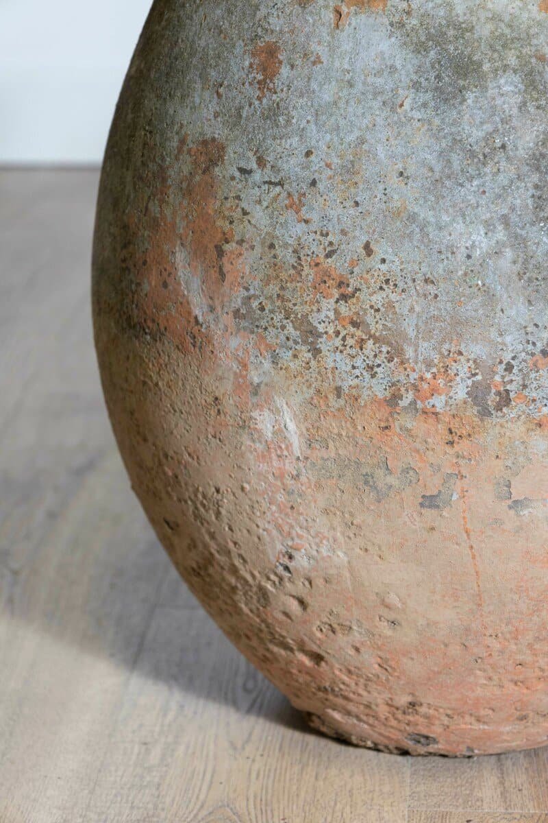 French 19th Century Pair of Cast Iron Jars - JAA