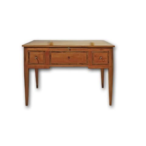 Second Half Of The 18th Century Small Neoclassical Venereed Writing Desk