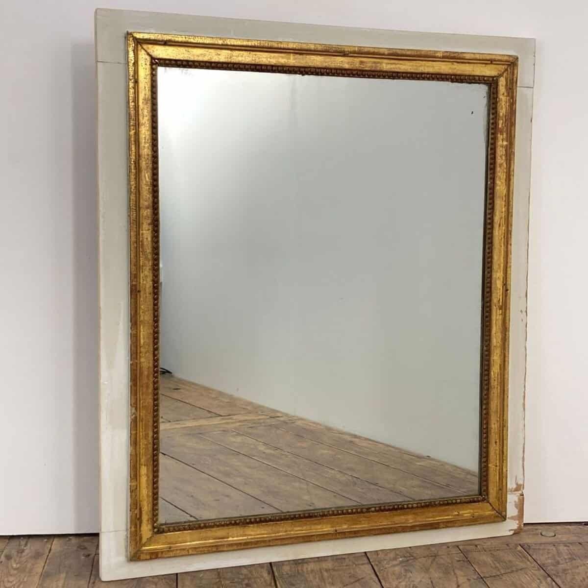 Danish 18th Century Louis XVI Paneled Mirror - JAA