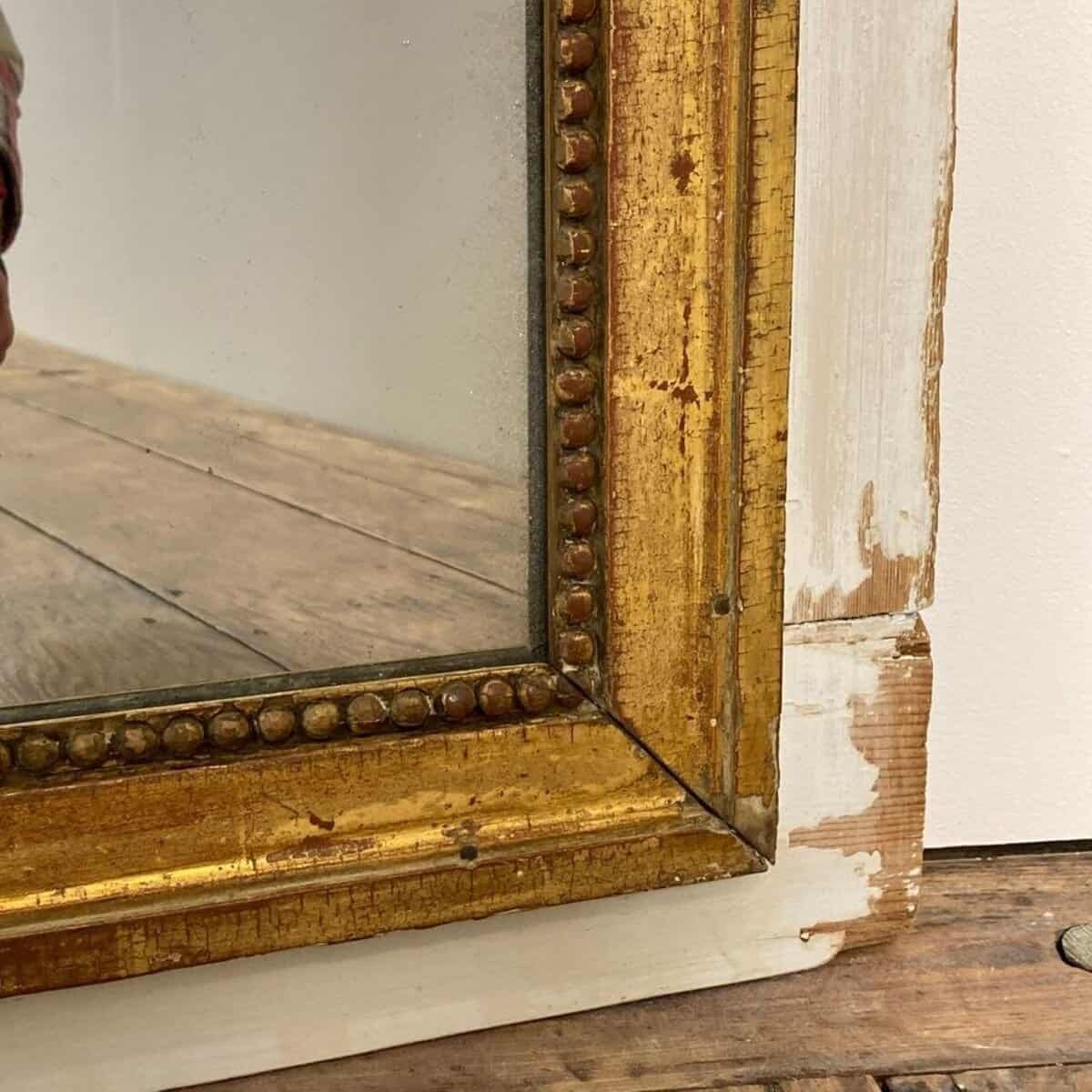 Danish 18th Century Louis XVI Paneled Mirror - JAA