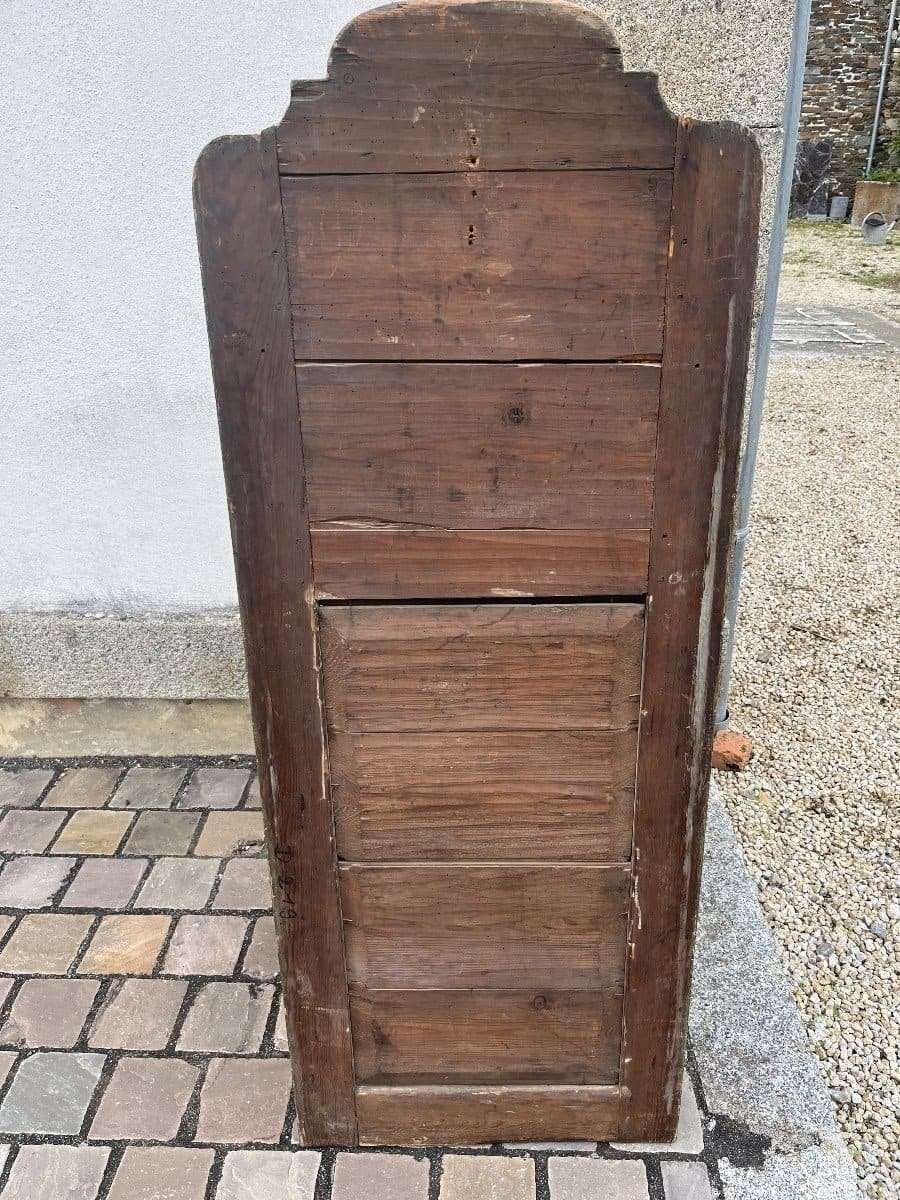 Italian 18th Century Neoclassical Lacquered and Gilded Demi-Lune Console - JAA