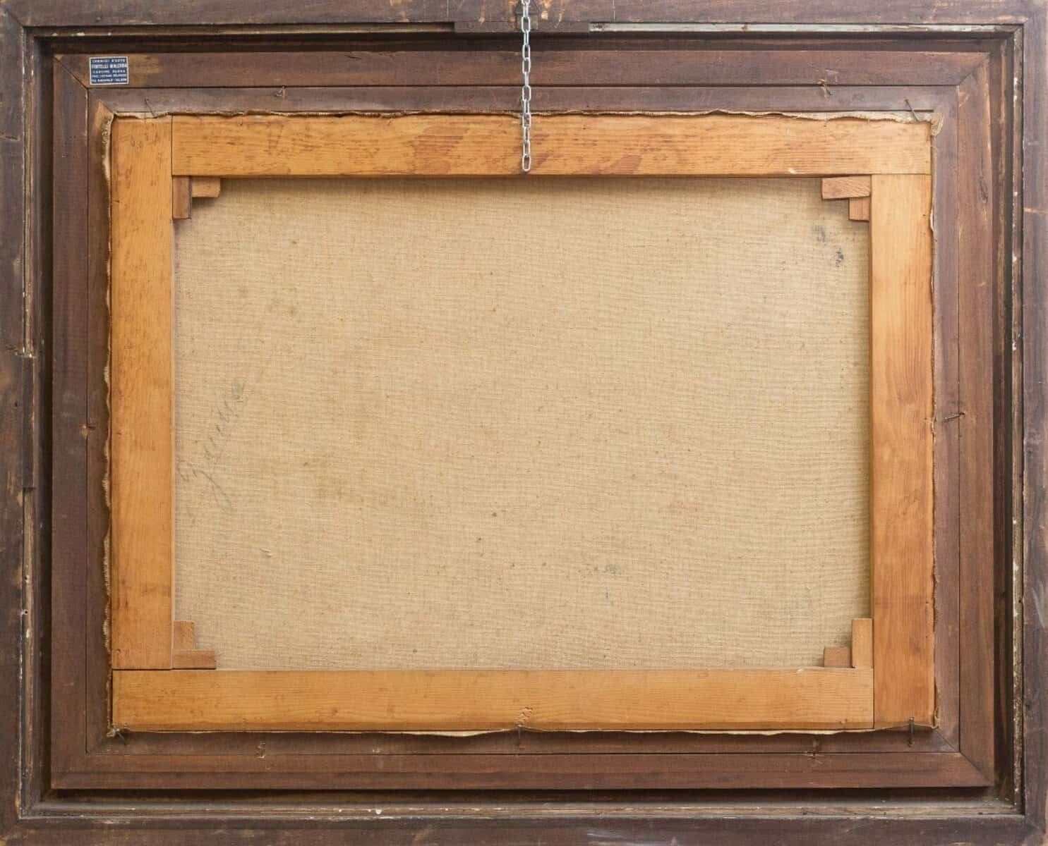 Chiacigh, “russian Landscape With Figures And Horses,” Oil On Canvas, Signed, Mid-20th - JAA