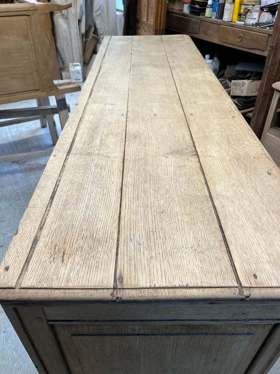 Italian 18th Century Walnut Center Table with Carved Pedestal Base - JAA