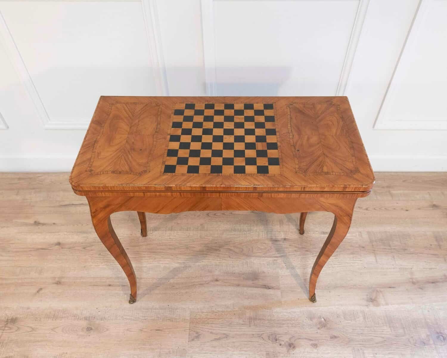 Table Game Louis XV, Rosewood Veneer - JAA