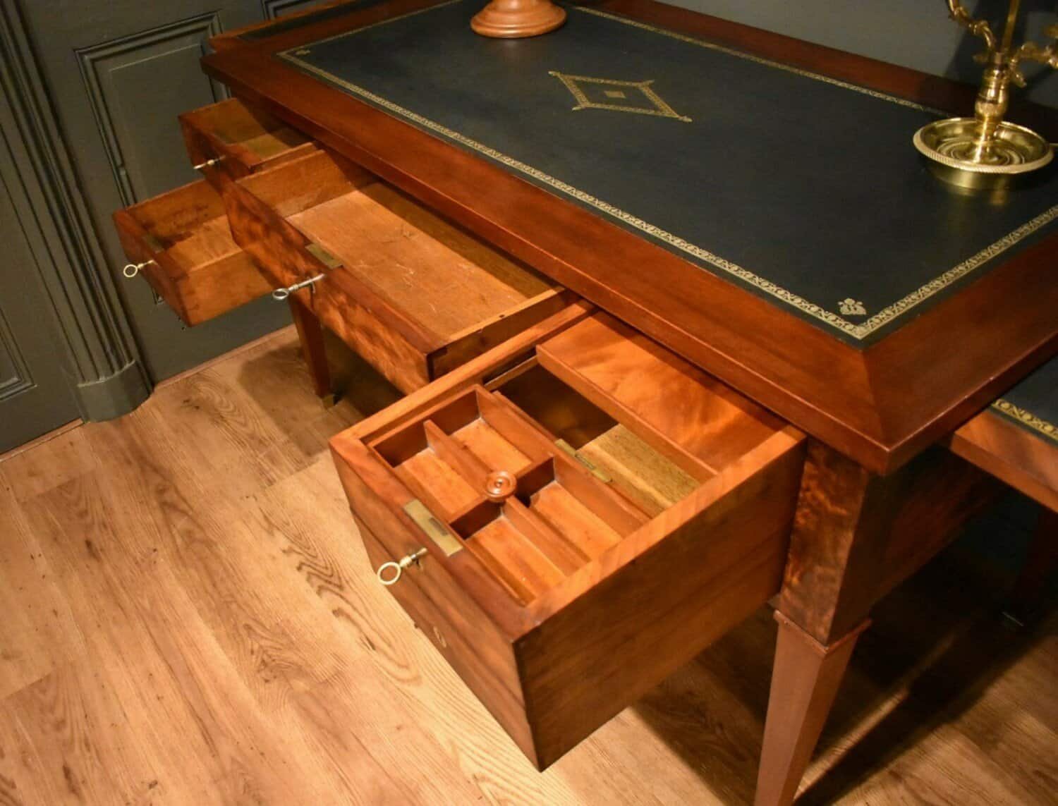 Louis XVI Style Bureau Plat - JAA