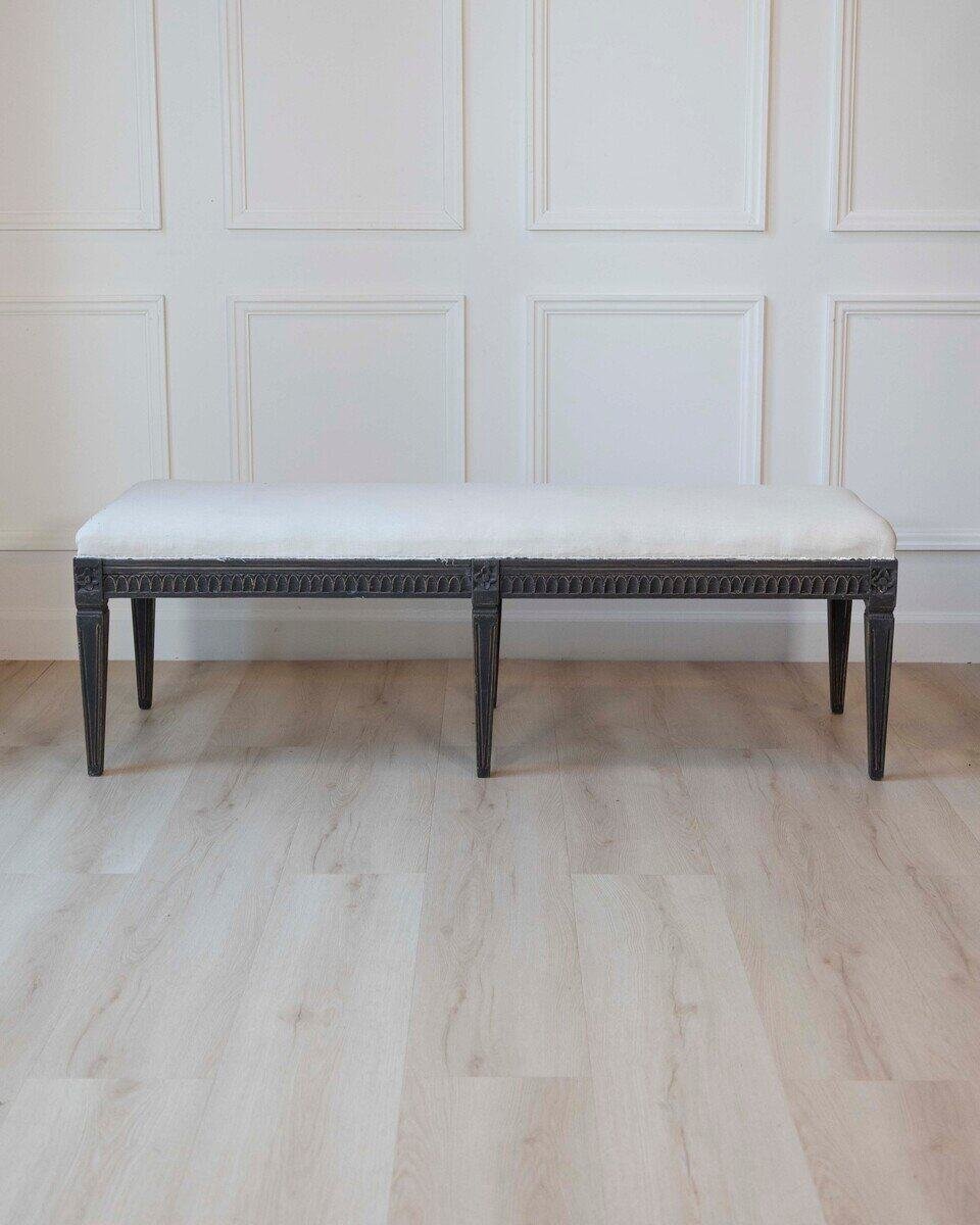 Swedish 19th Century Bench, c.1880 - JAA