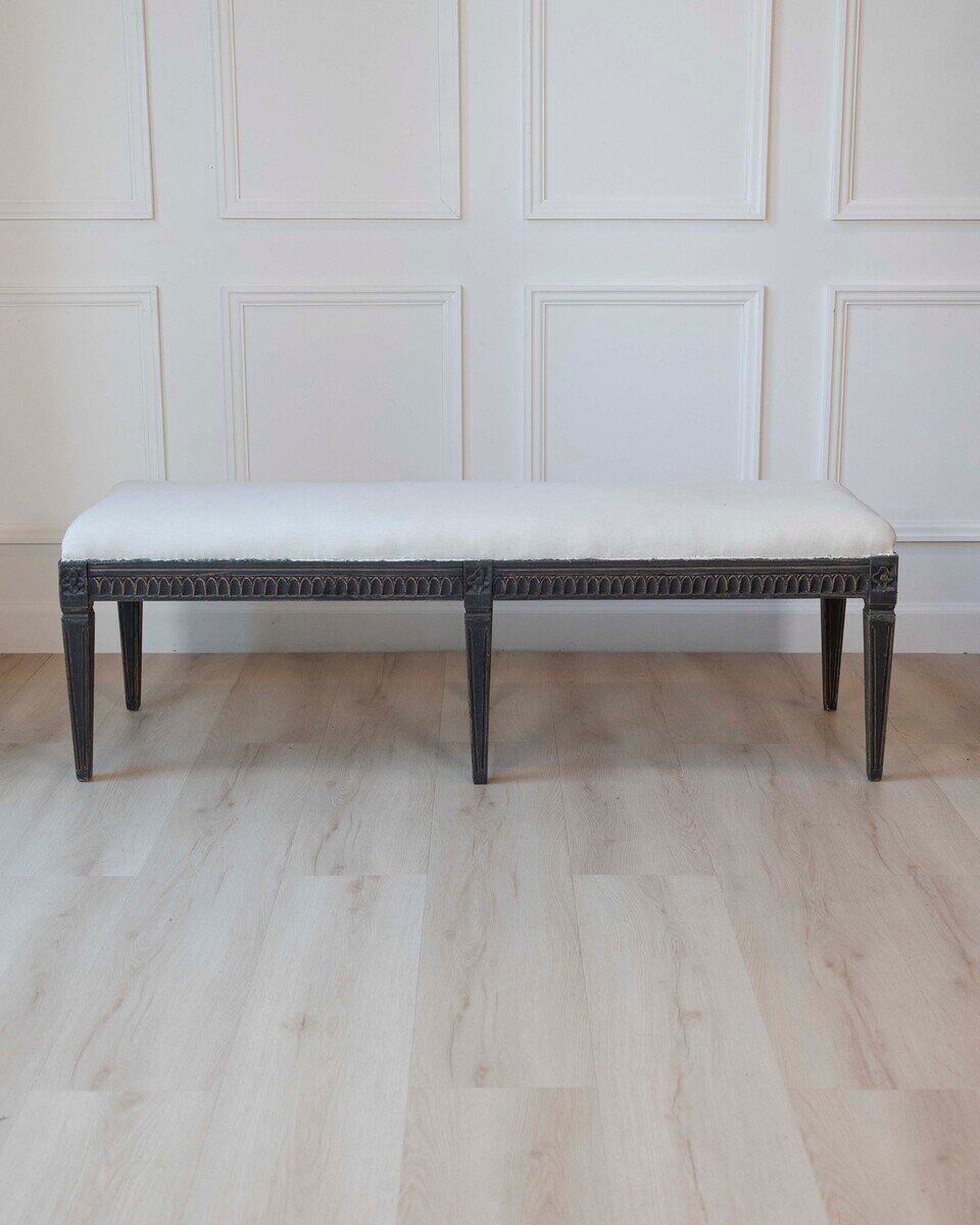 Swedish 19th Century Bench, c.1880 - JAA