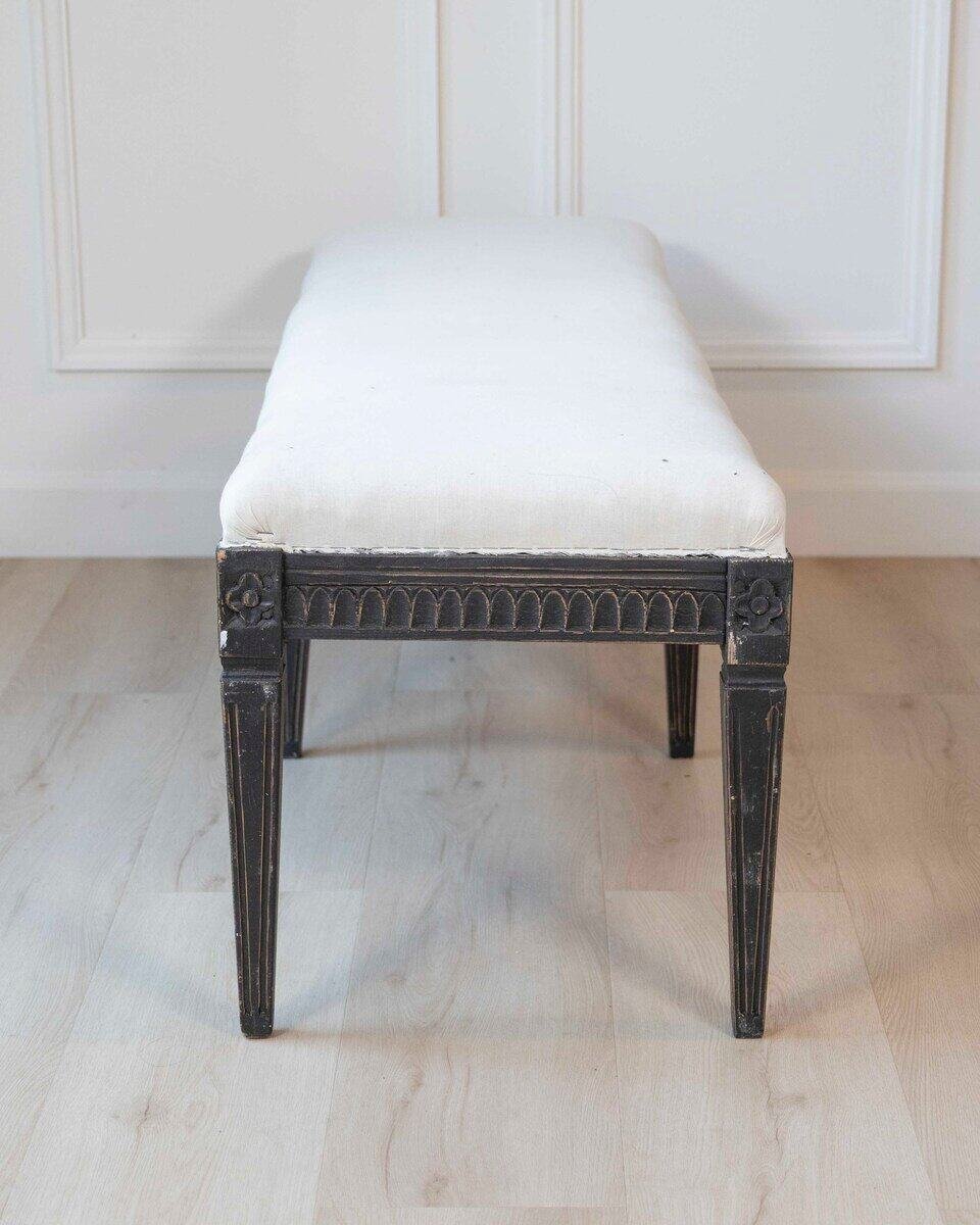 Swedish 19th Century Bench, c.1880 - JAA