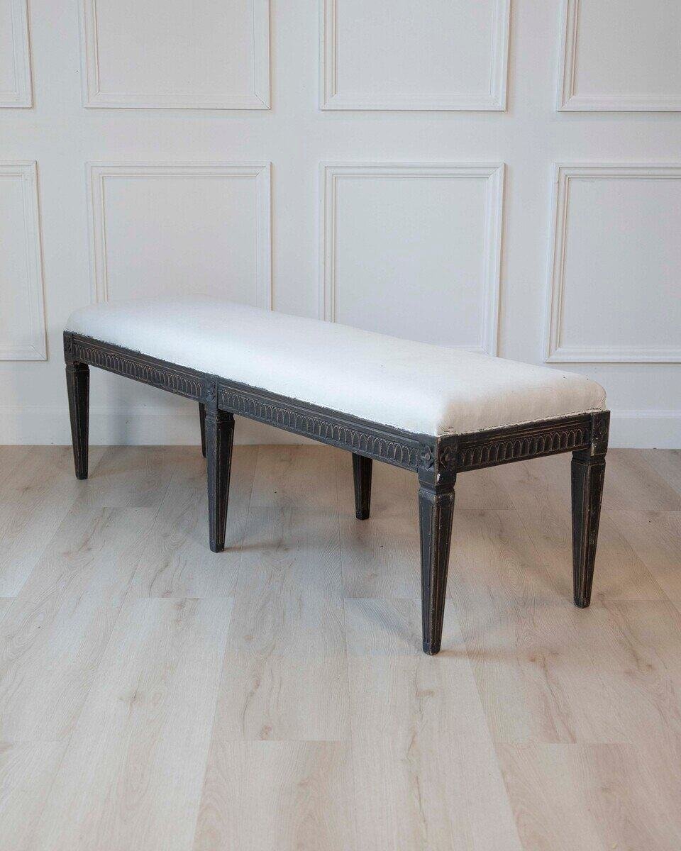 Swedish 19th Century Bench, c.1880 - JAA