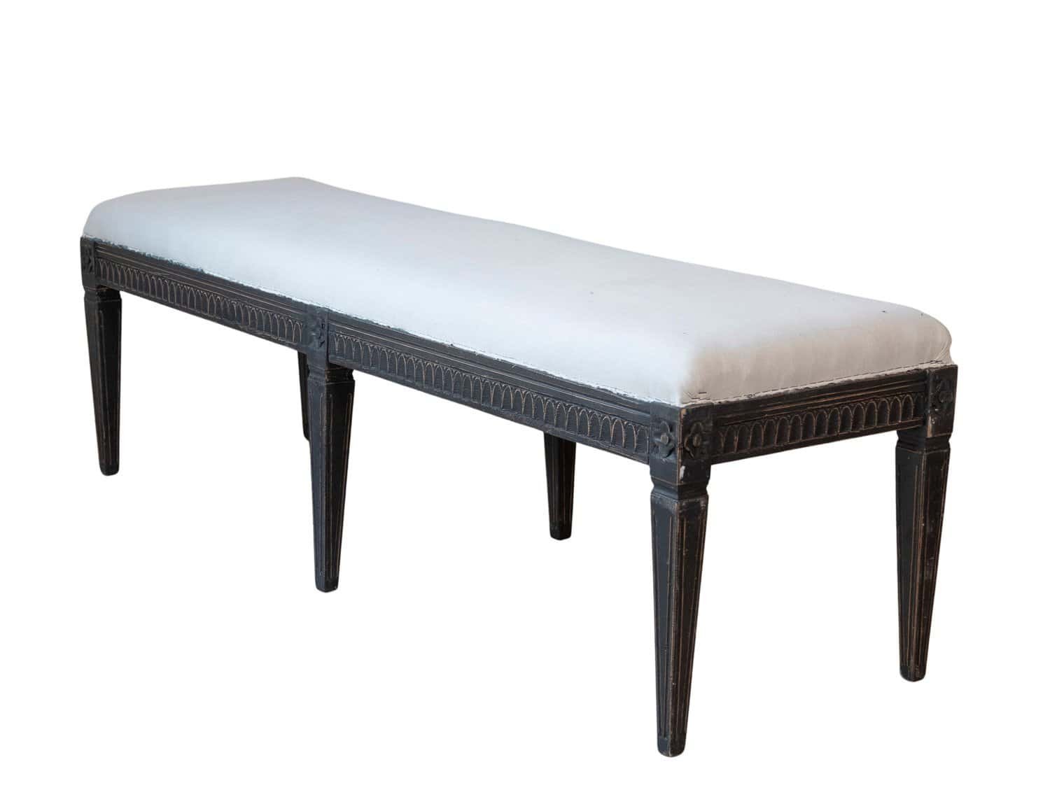 Swedish 19th Century Bench, c.1880