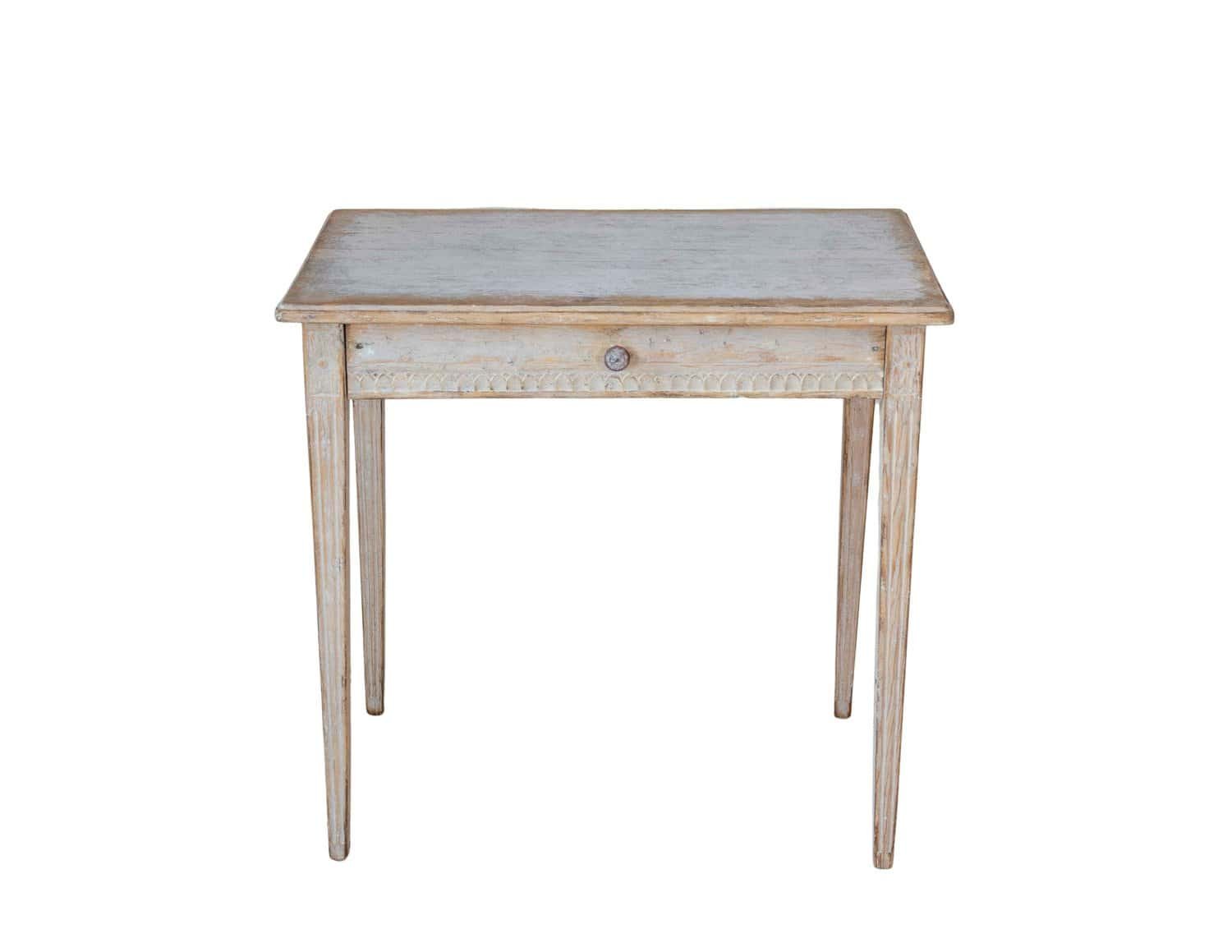 Swedish Early 20th Century Gustavian Style Side Table, c.1900