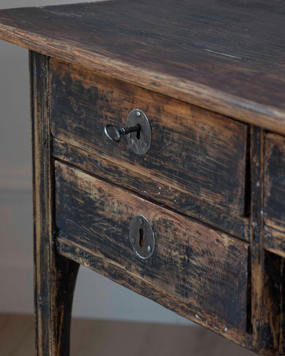 Swedish 18th Century Gustavian Painted Desk, c.1780 - JAA