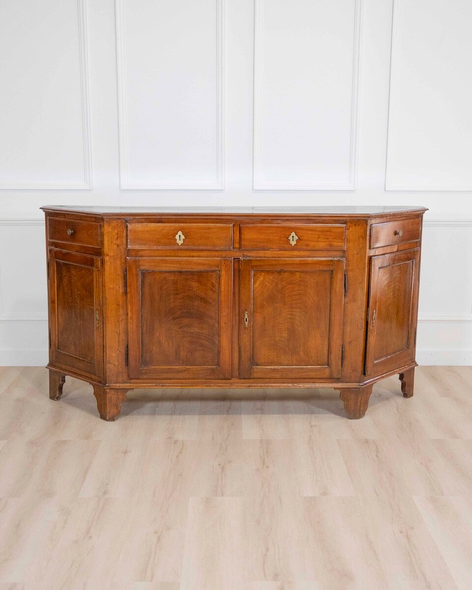 Early 19th Century Louis XVI Style Sideboard In Cherry Wood - JAA